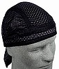 Solid Black, Vented Sport Headwrap